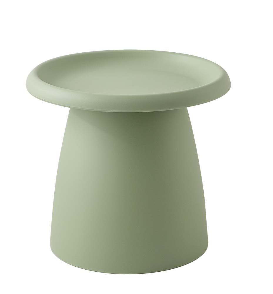 Artiss Coffee Table Round 52CM Plastic Green