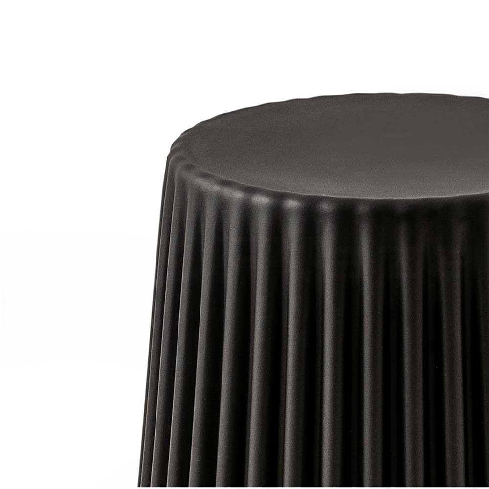 Artiss 2x Bar Stools Cupcake Plastic Foot Stool Black