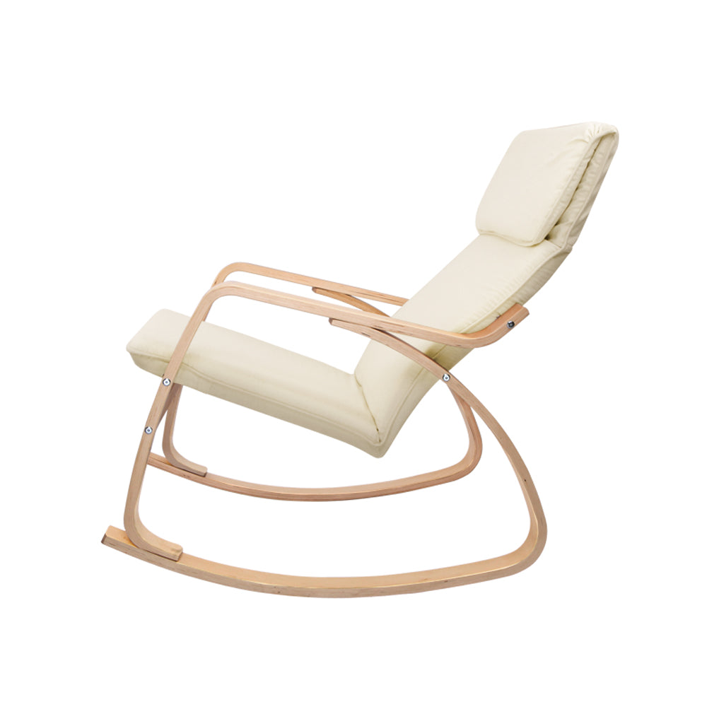 Artiss Rocking Armchair Bentwood Frame Aero