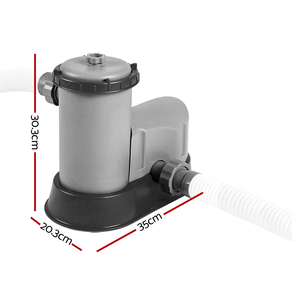 Bestway Pool Pump Cartridge Filter 1500GPH 5678L/H Flowclear™ Filters Cleaner