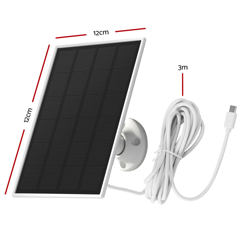 UL-tech Solar Panel For Security Camera Wireless 3W