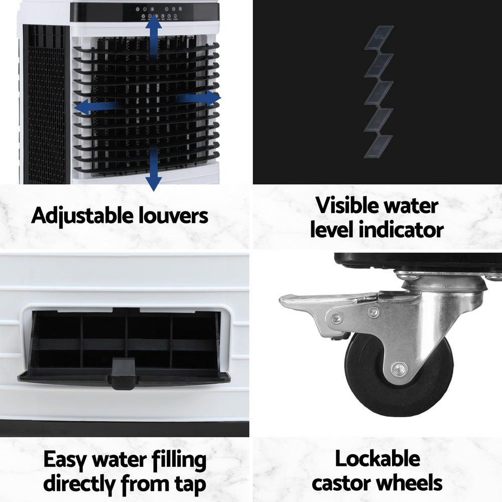 Devanti 60L Evaporative Air Cooler Conditioner