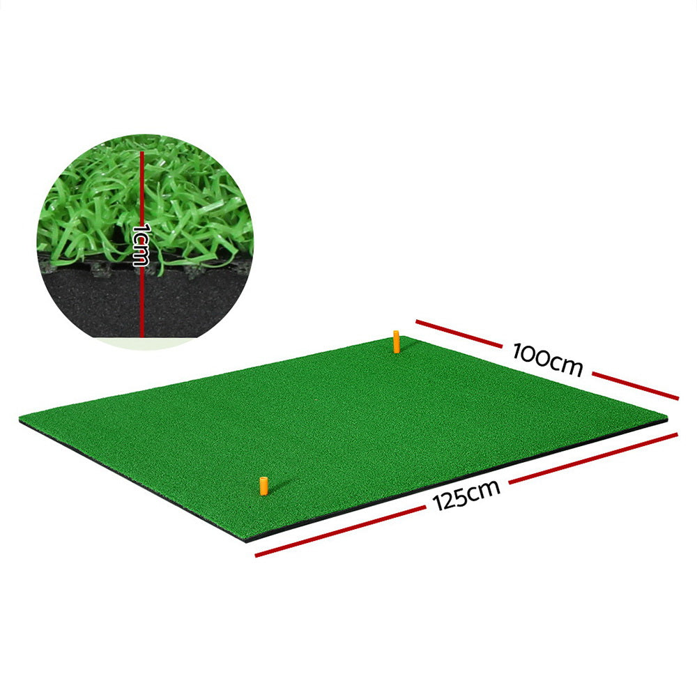 Everfit Golf Hitting Mat Portable Driving Range Practice Training Aid 100x125cm