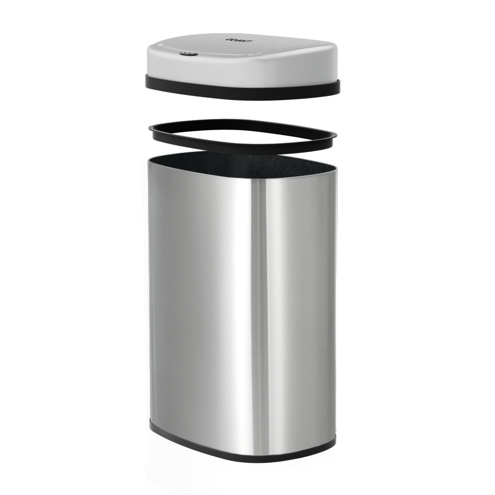 Devanti 60L Sensor Bin Motion Rubbish Automatic Silver