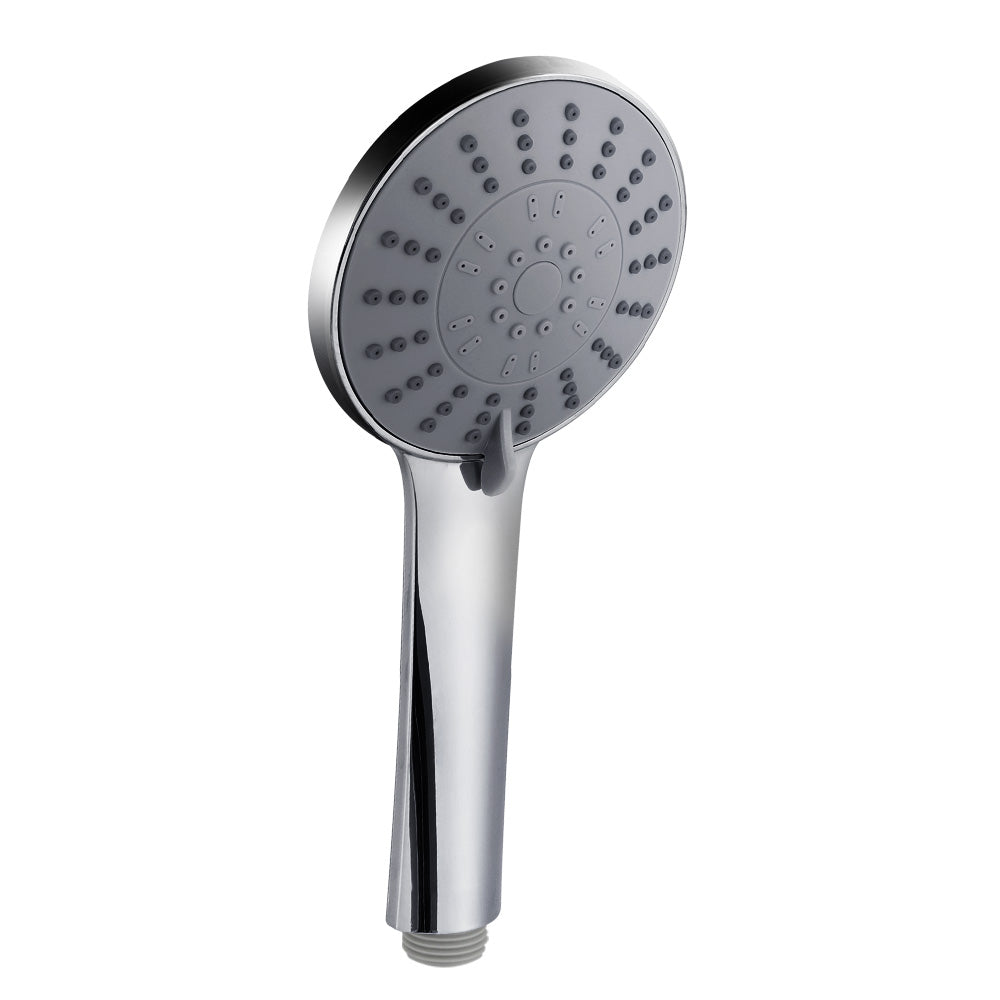 Handheld Shower Head 4.5" High Pressure 5 Modes Poweful Round Chrome