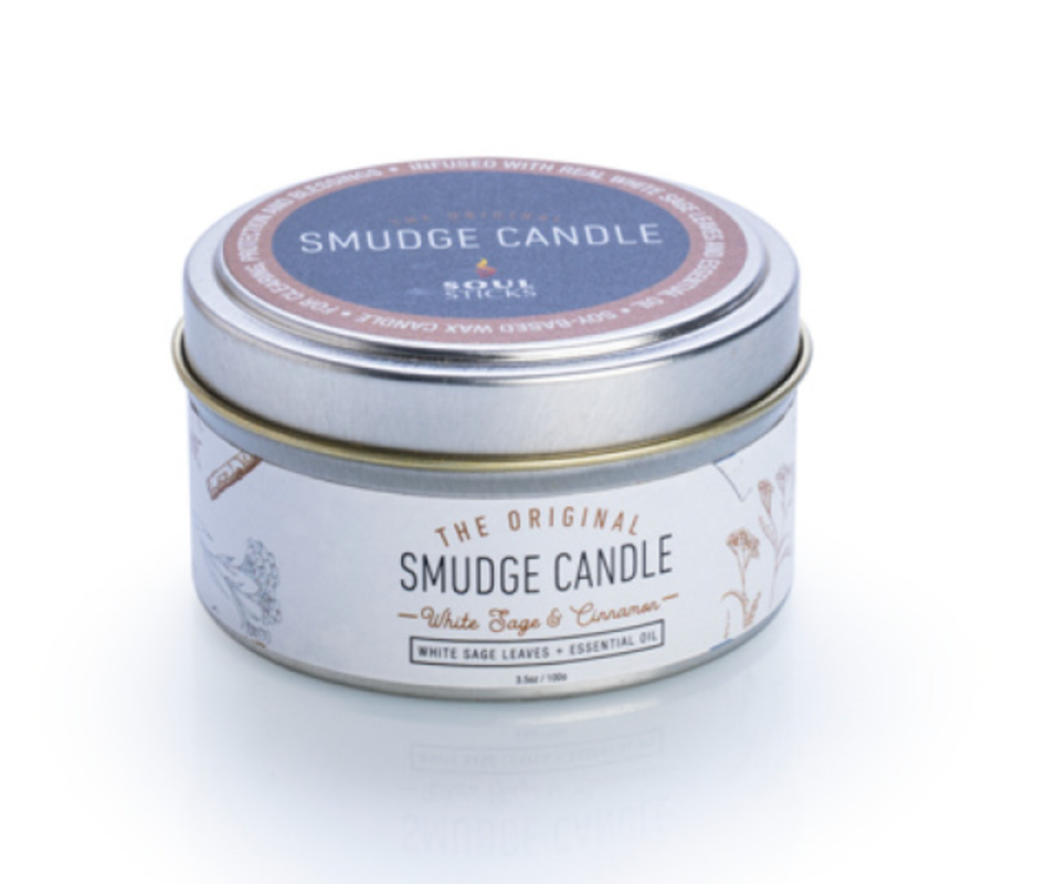 Soul Sticks White Sage and Cinnamon Smudge Candle (SENT AT RANDOM)