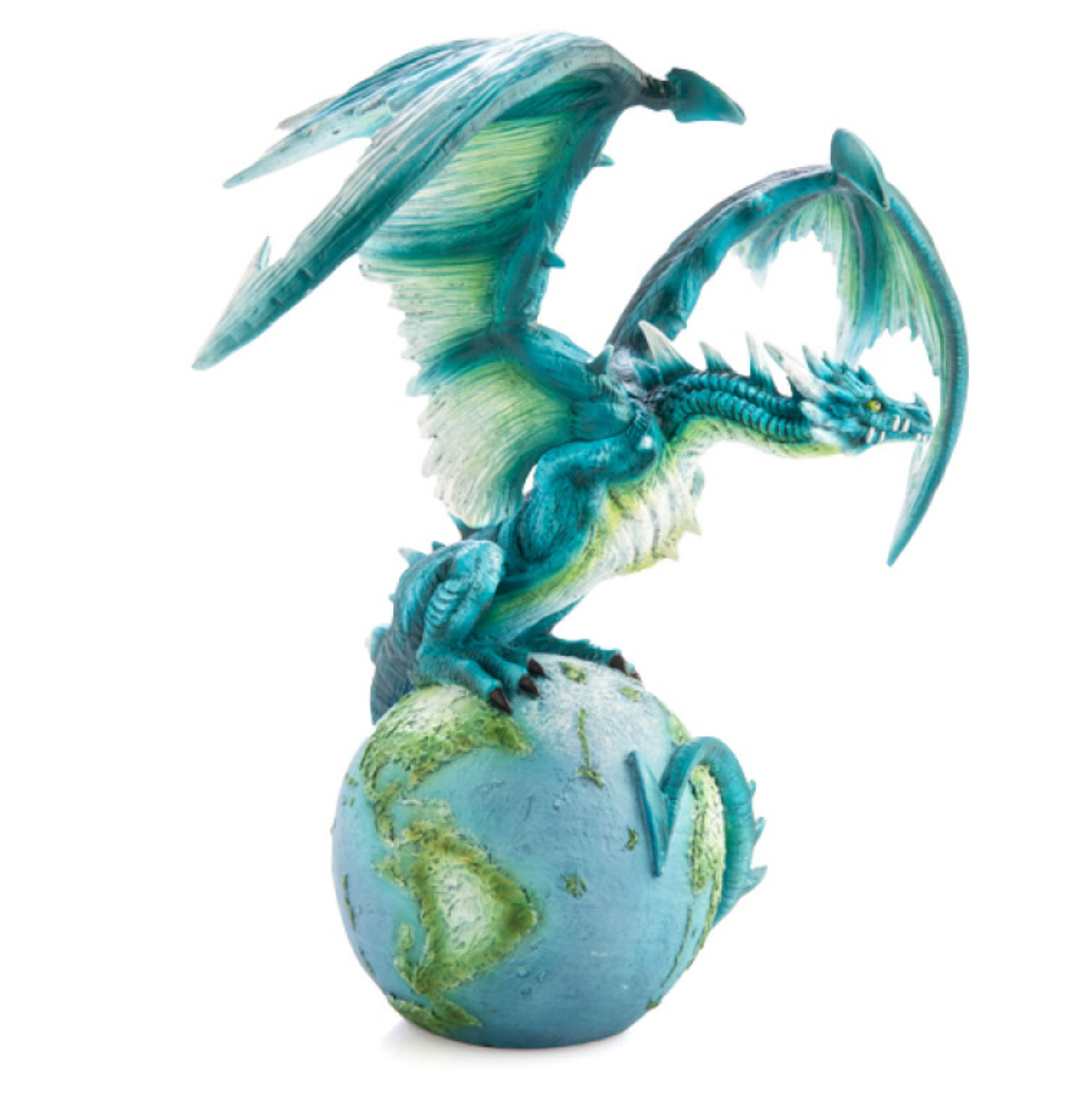 Earth Dragon and Globe Figurine