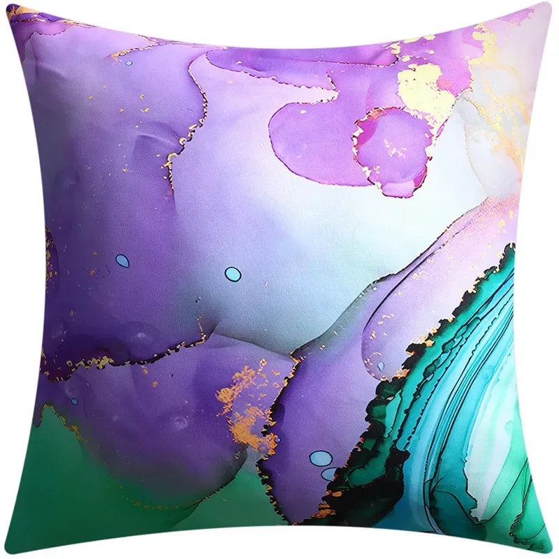 Vibrant Ginkgo Leaves Cushion Covers