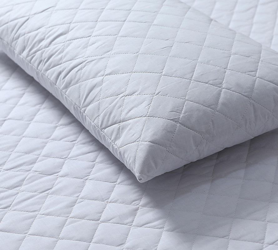 Elan Linen 100% Cotton Quilted Fully Fitted 50cm Deep Queen Size Waterproof Mattress Protector