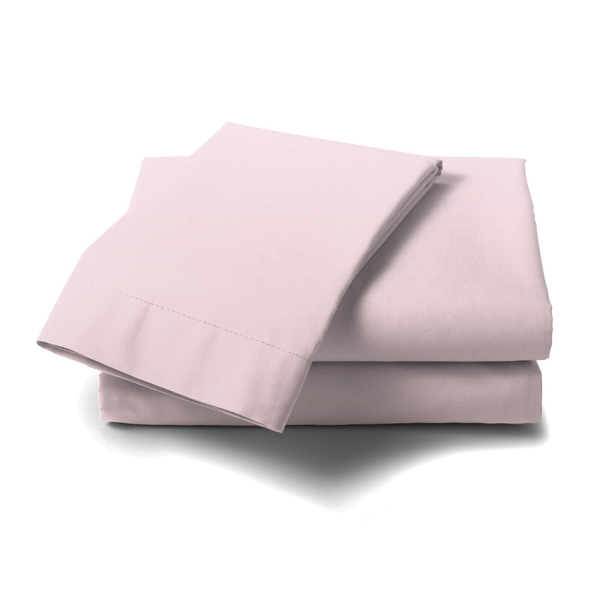 Royal Comfort 1000 Thread Count Cotton Blend Quilt Cover Set Premium Hotel Grade - Queen - Blush