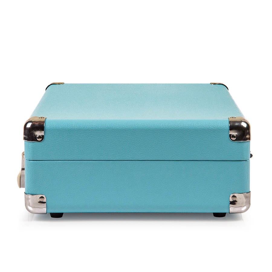 CROSLEY Crosley Cruiser Turquoise - Bluetooth Turntable & Record Storage Crate