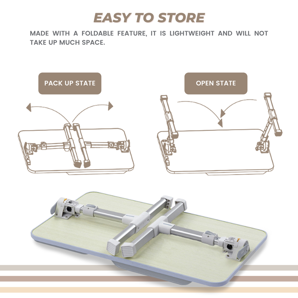 EKKIO Foldable Laptop Table