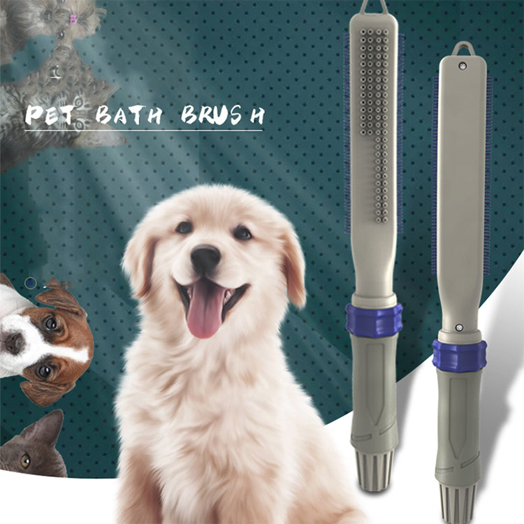 YES4PETS Pet Bathing Massage Shower Head Spray with Brush