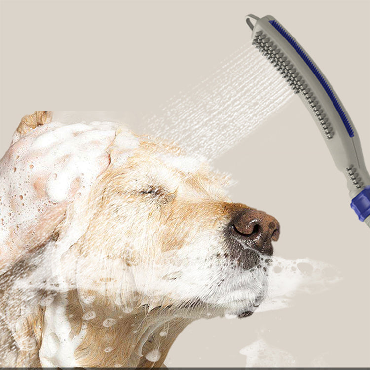 YES4PETS Pet Bathing Massage Shower Head Spray with Brush