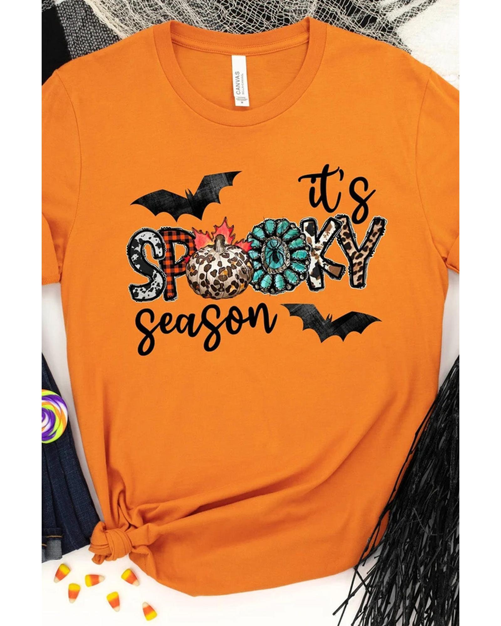 Azura Exchange Spooky Season Graphic Print T-Shirt - 2XL