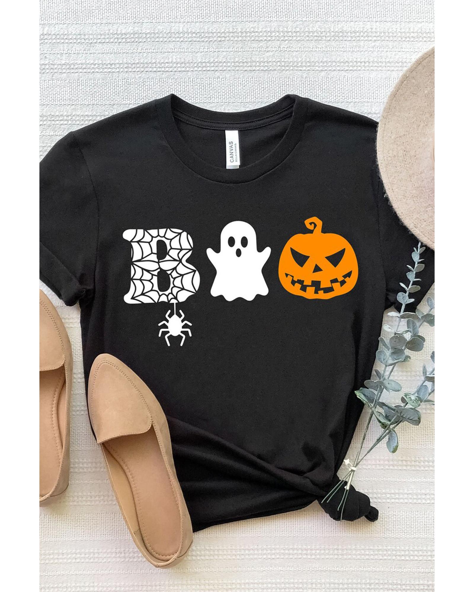 Azura Exchange Halloween Graphic Print T-Shirt - M