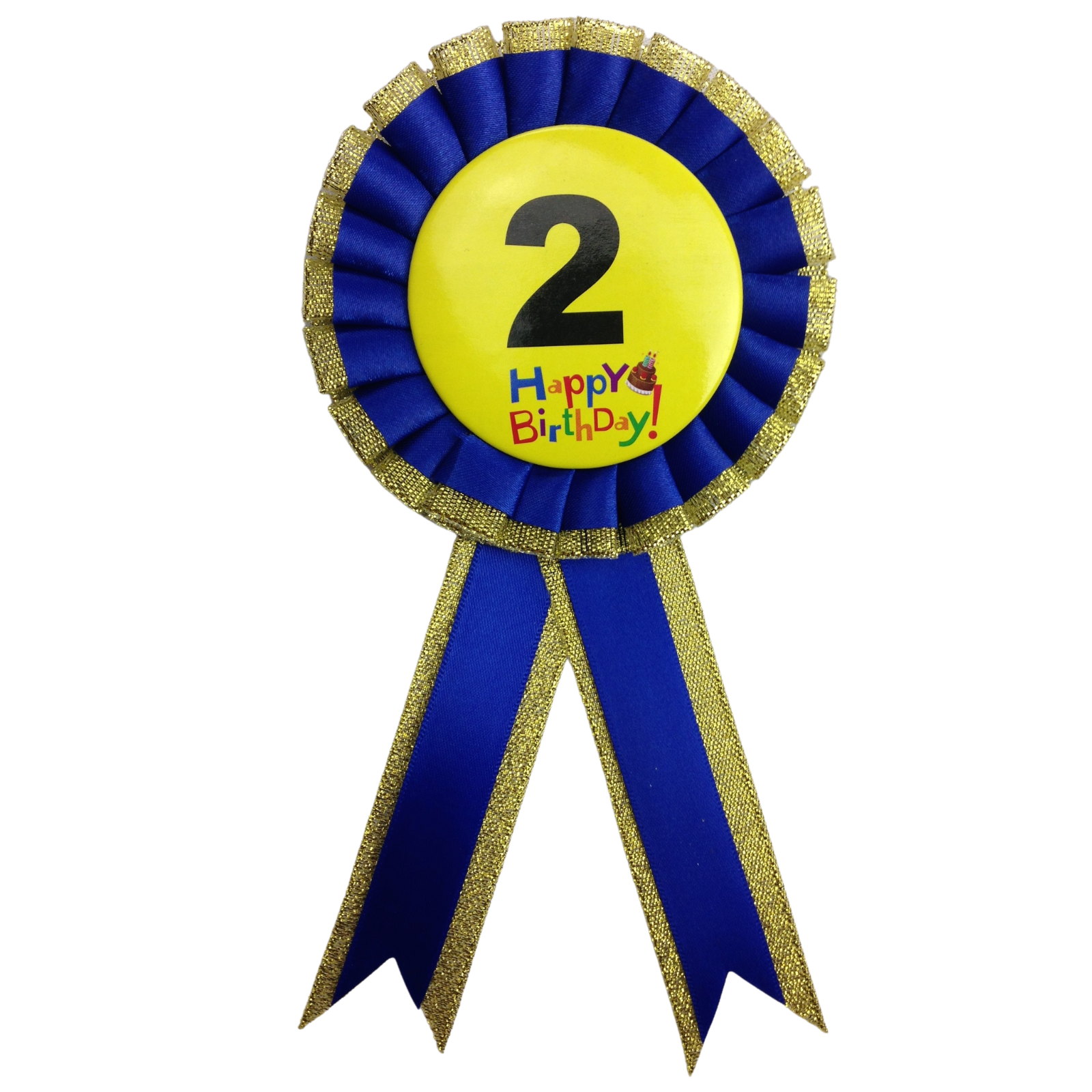 BIRTHDAY BADGE Party Favour Award Rosette Fancy Dress Girls Boys Childrens Kids -