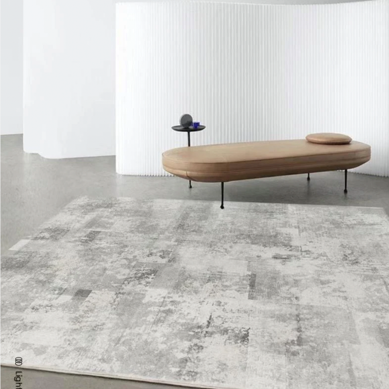 Modern Grey Microfiber Rug 160cm＊240cm