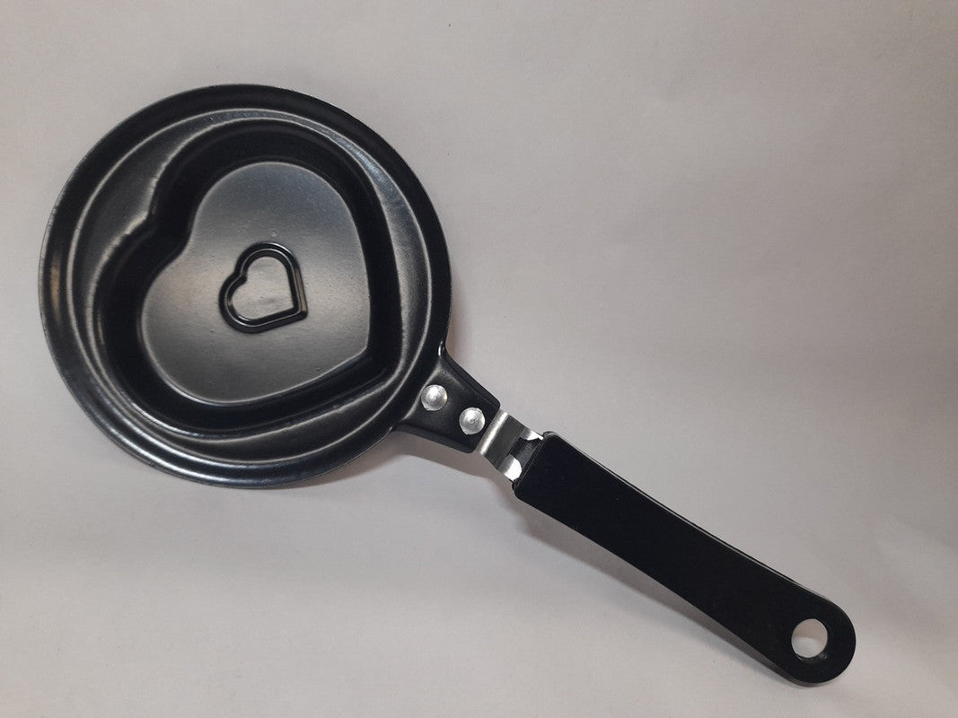 Heart Shape Mini Frypan, non-stick FUN product, cook HEART shaped eggs