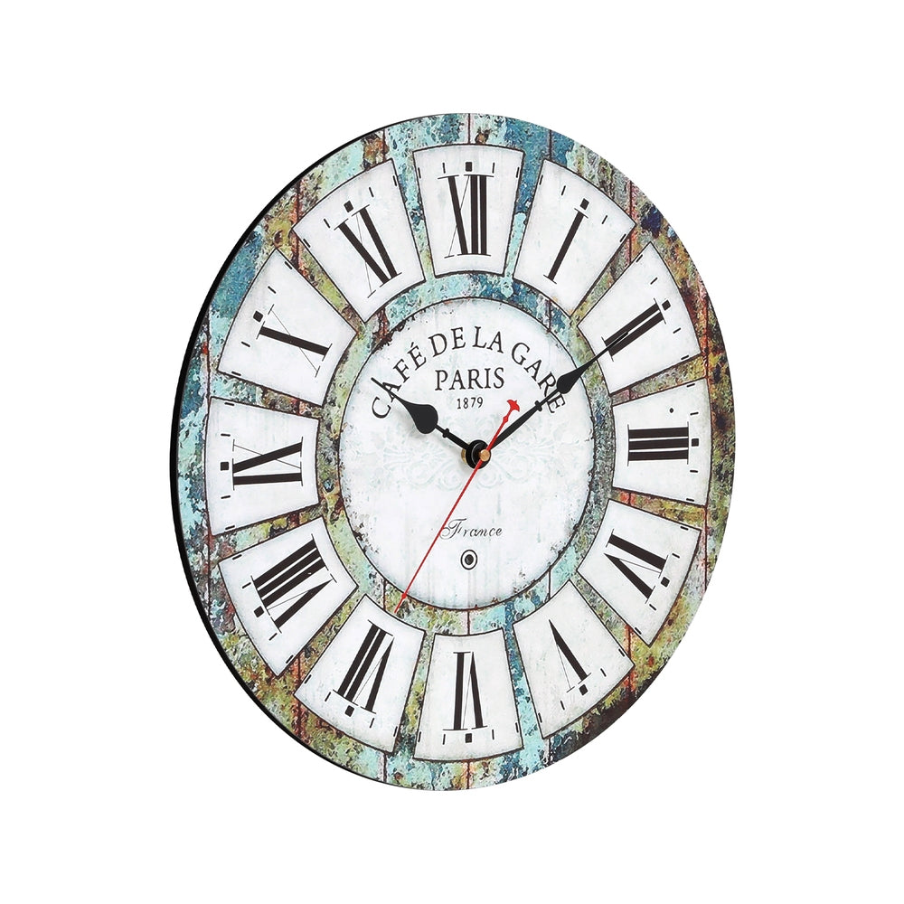 Artiss 40CM Wall Clock Rustic Design