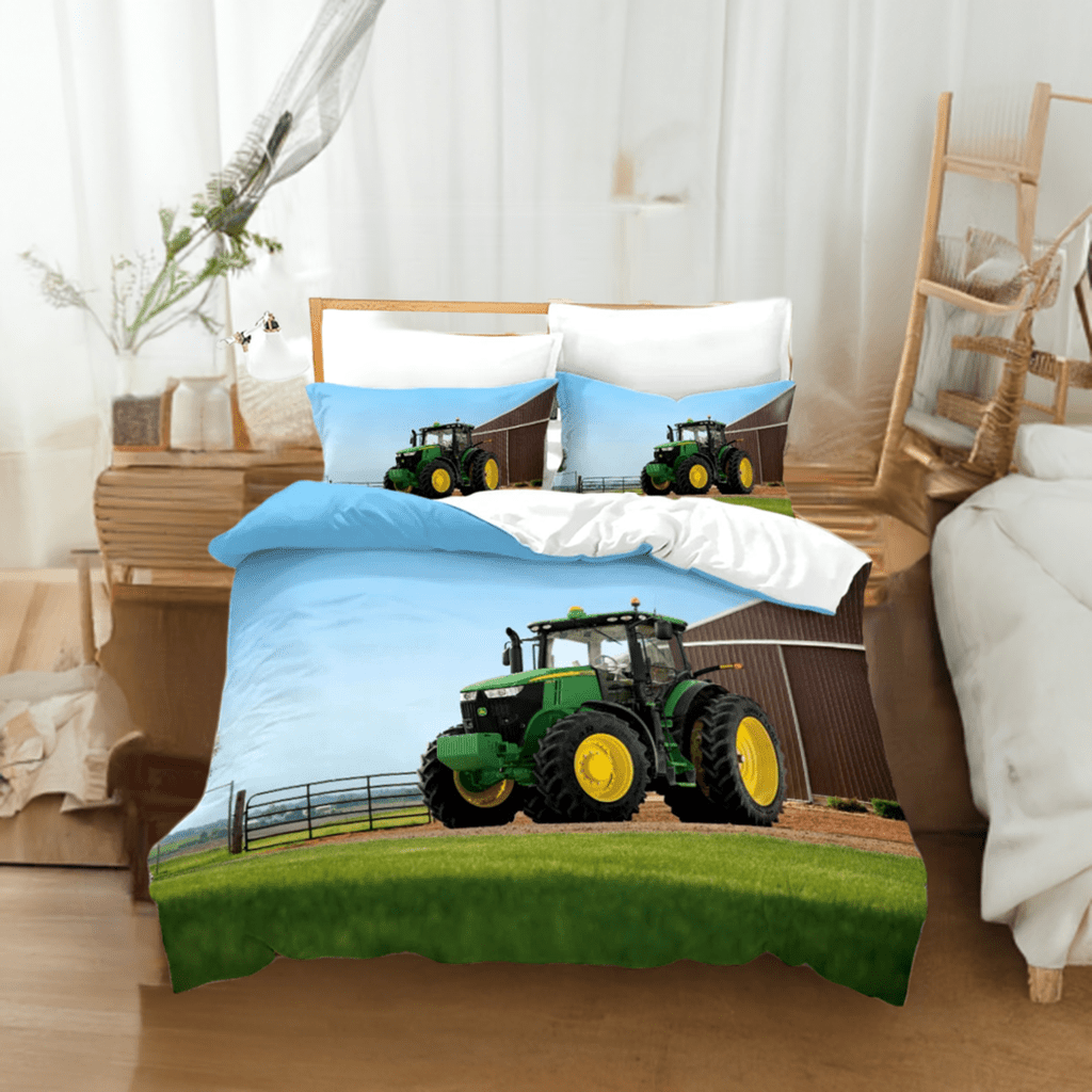 Tractor Quilt Cover Set