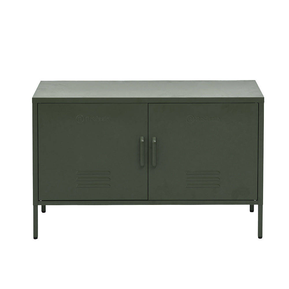 ArtissIn Buffet Sideboard Metal Cabinet - BASE Green