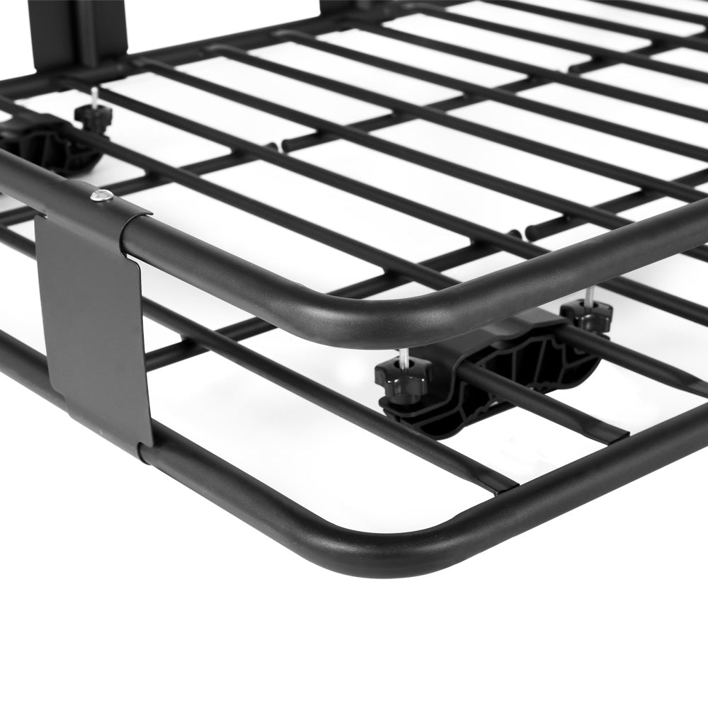 Giantz Universal Car Roof Rack Basket Luggage Vehicle Cargo Carrier 160cm Black