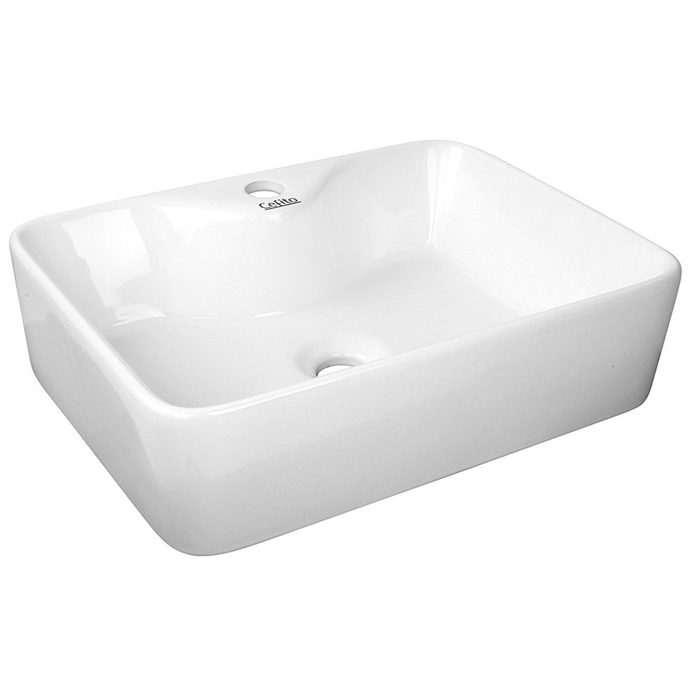 Cefito Bathroom Basin Ceramic Vanity Sink Hand Wash Bowl 48x38cm