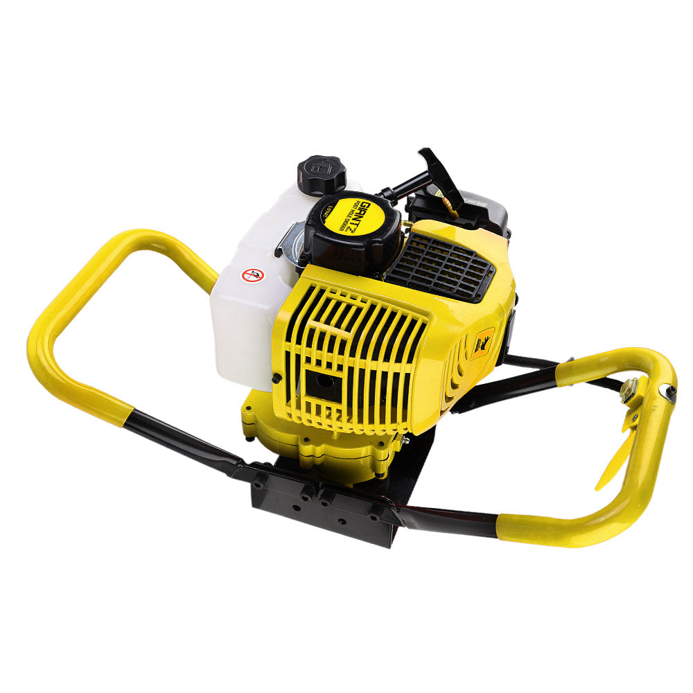 Giantz 80CC Post Hole Digger Motor Only Petrol Engine Yellow