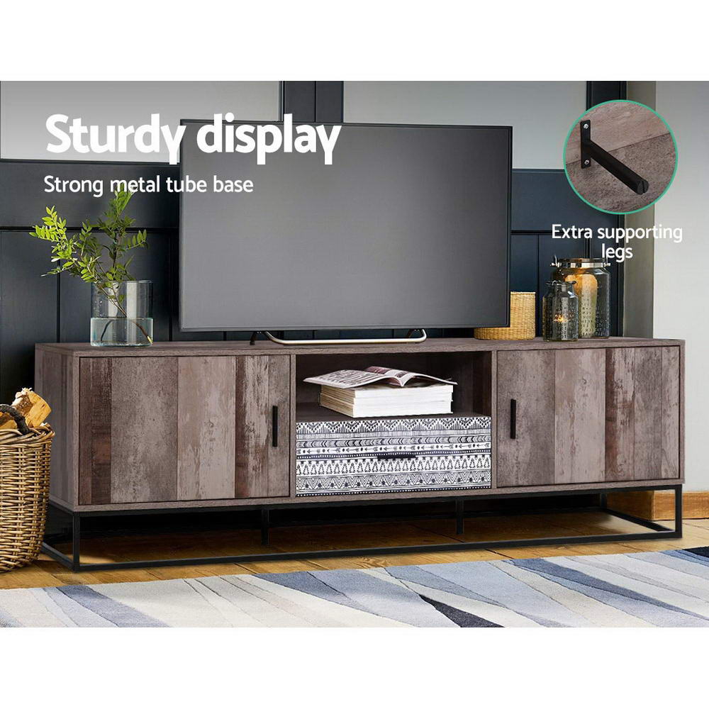 Artiss TV Cabinet Entertainment Unit 180cm Industrial