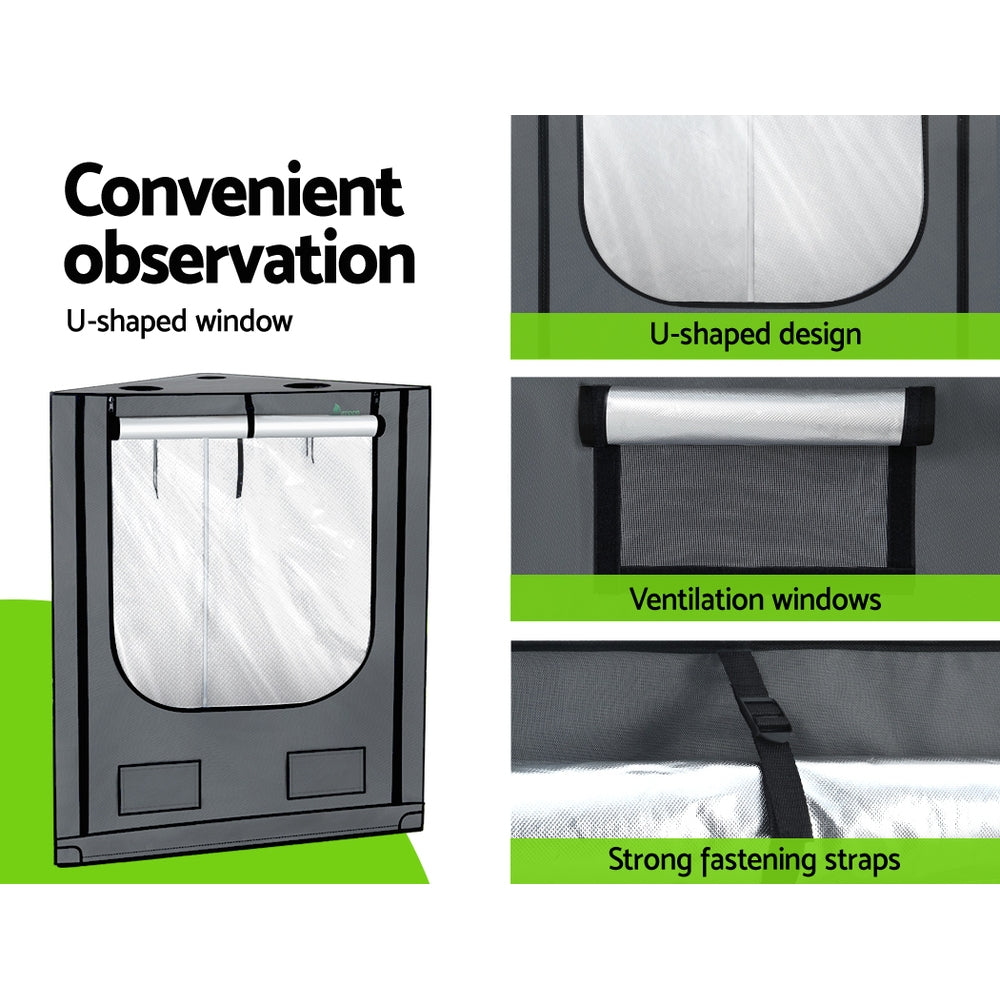 Greenfingers Grow Tent Kits Hydroponics Kit Indoor Grow System 142X100X180CM