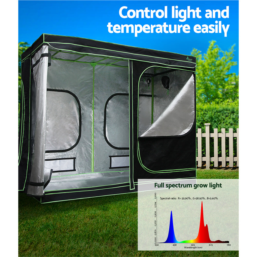 Greenfingers Grow Tent Light Kit 240x120x200CM 2200W LED Full Spectrum