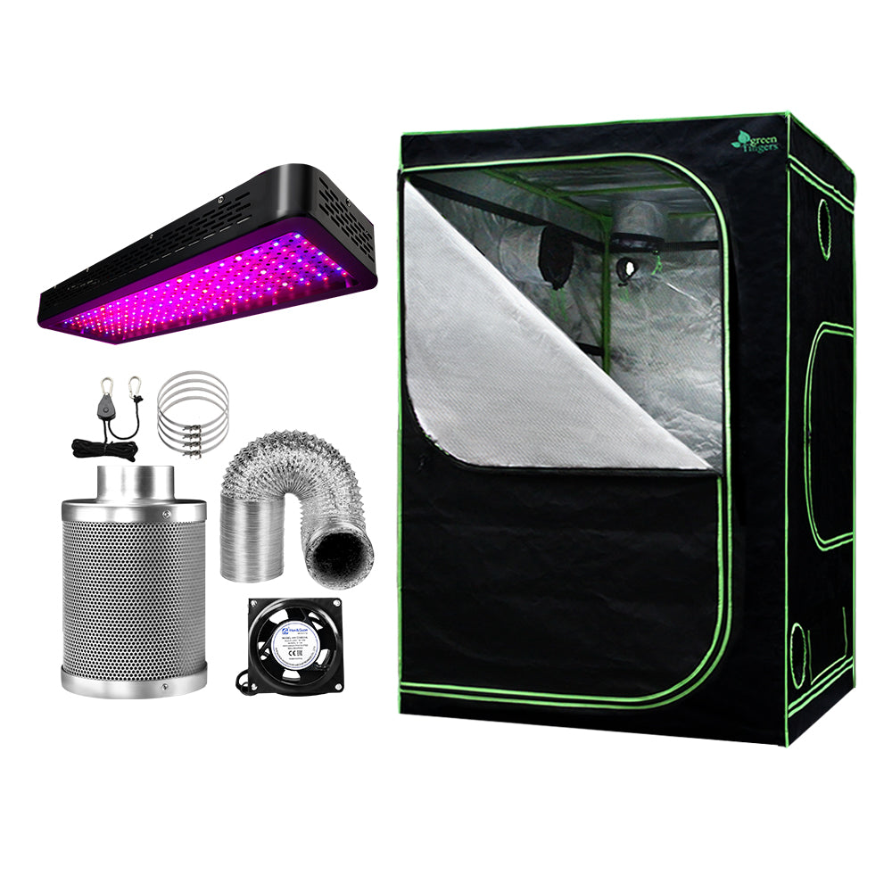 Greenfingers Grow Tent Light Kit 150x150x200CM 2000W LED 6" Vent Fan