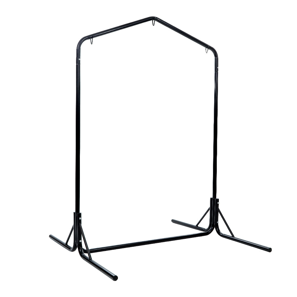 Gardeon Hammock Chair Steel Stand 2 Person Double Outdoor Heavy Duty 200KG