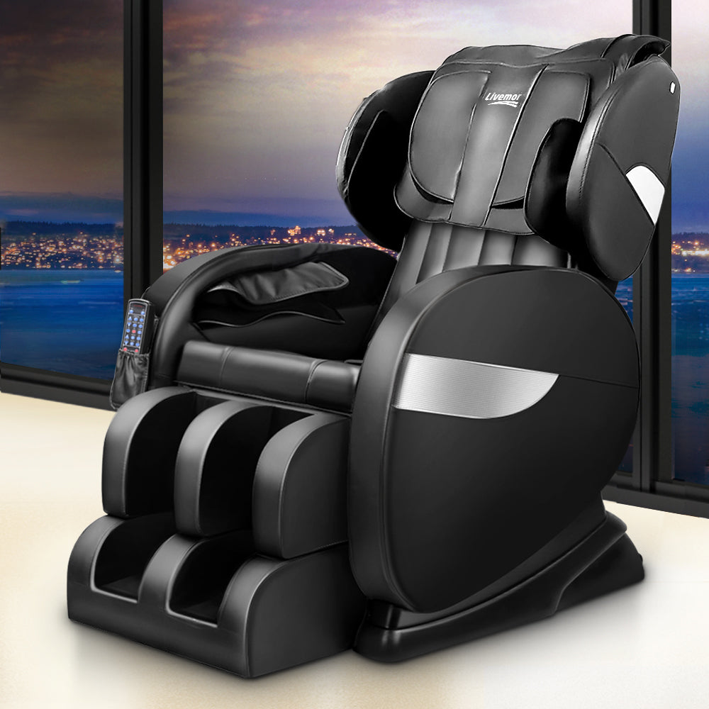 Livemor Massage Chair Electric Recliner Zero Gravity Massager