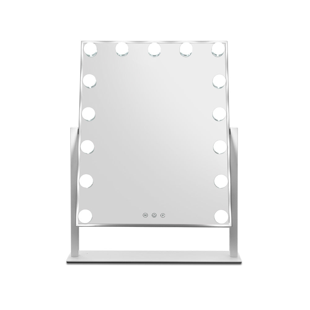 Embellir Hollywood Makeup with 15 Dimmable Bulb Lighted Dressing Mirror