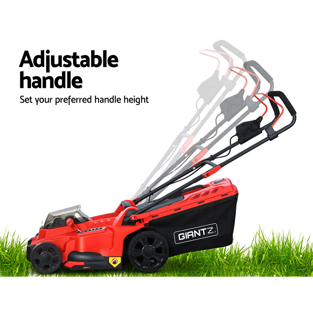 Giantz Lawn Mower Cordless 40V Battery Electric Lawnmower 39cm Width