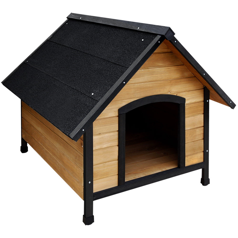 i.Pet Dog Kennel Extra Large Wooden Outdoor House Pet Puppy House XL Crate Cabin Waterproof