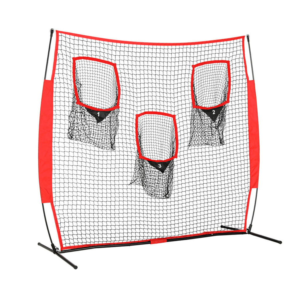 Everfit 1.8m Football Soccer Net Portable Goal Net Training 3 Target Zone