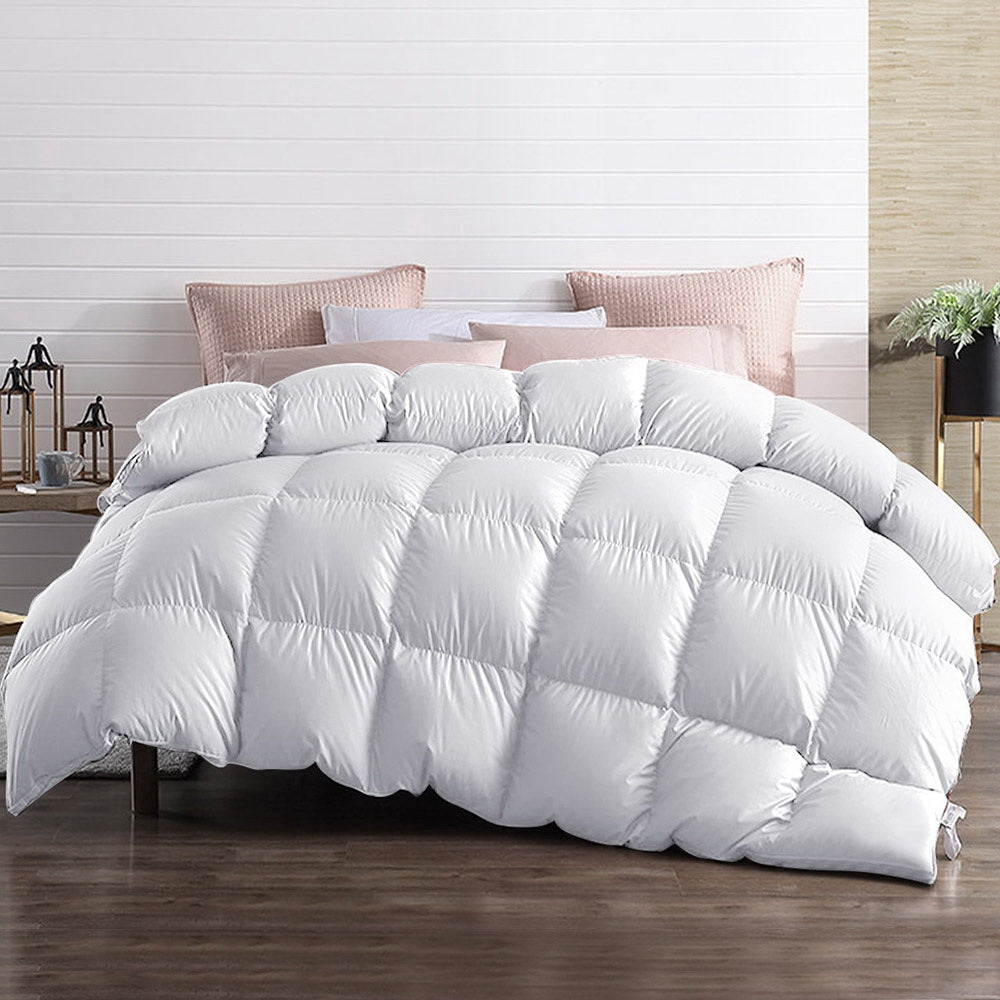 Giselle Bedding 700GSM Goose Down Feather Quilt Queen