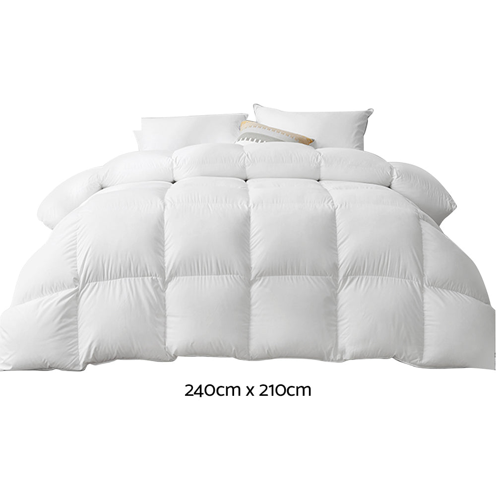 Giselle Bedding 500GSM Goose Down Feather Quilt King