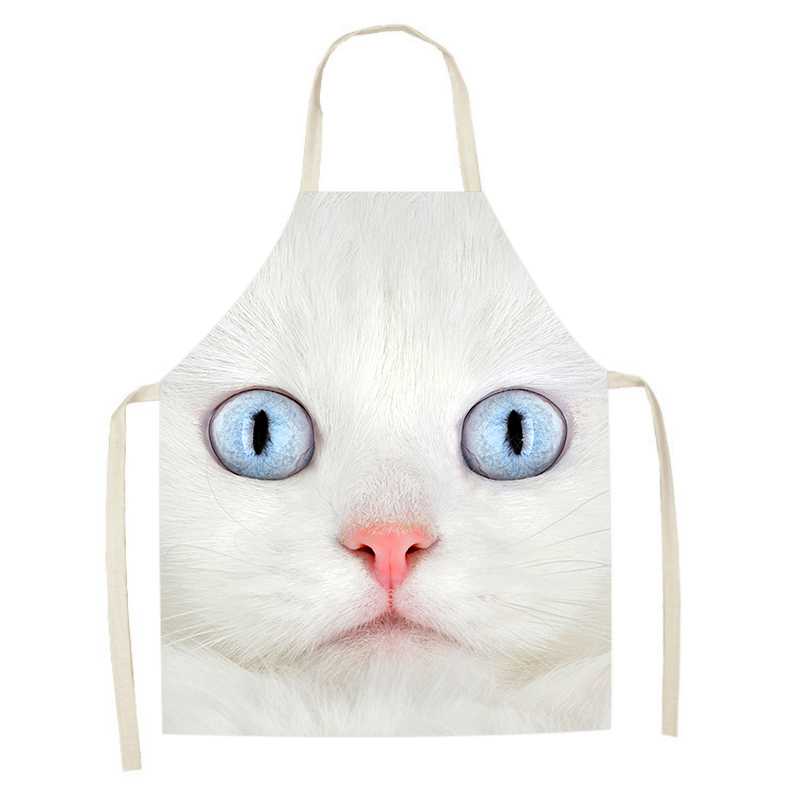 Cute Black Cat Apron Oil Proof Waterproof (14)