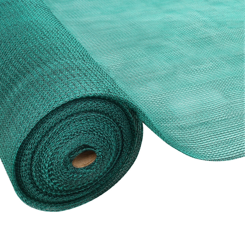 Instahut 50% Shade Cloth 3.66x10m Shadecloth Wide Heavy Duty Green