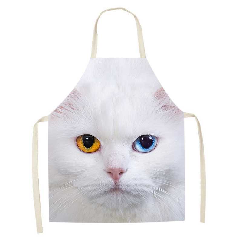 Cute Black Cat Apron Oil Proof Waterproof (13)