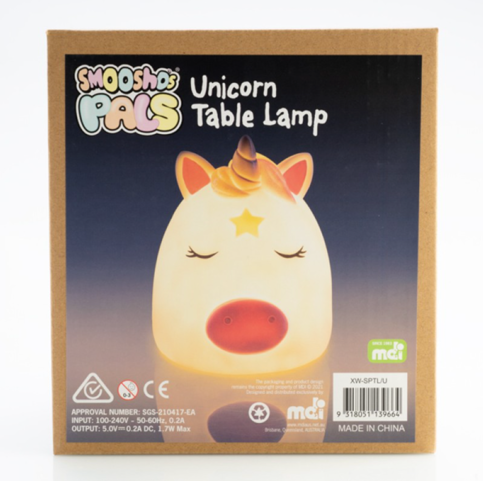 Smooshos Pals Unicorn - Table Lamp