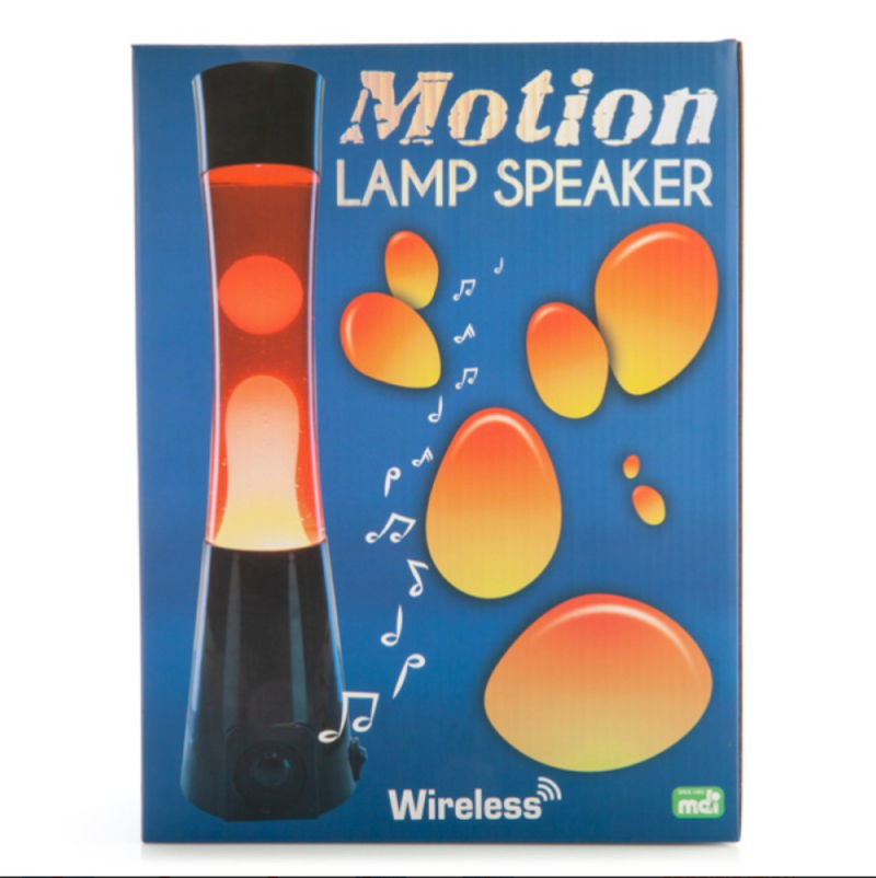 Black Red Yellow Motion Lamp Bluetooth Speaker