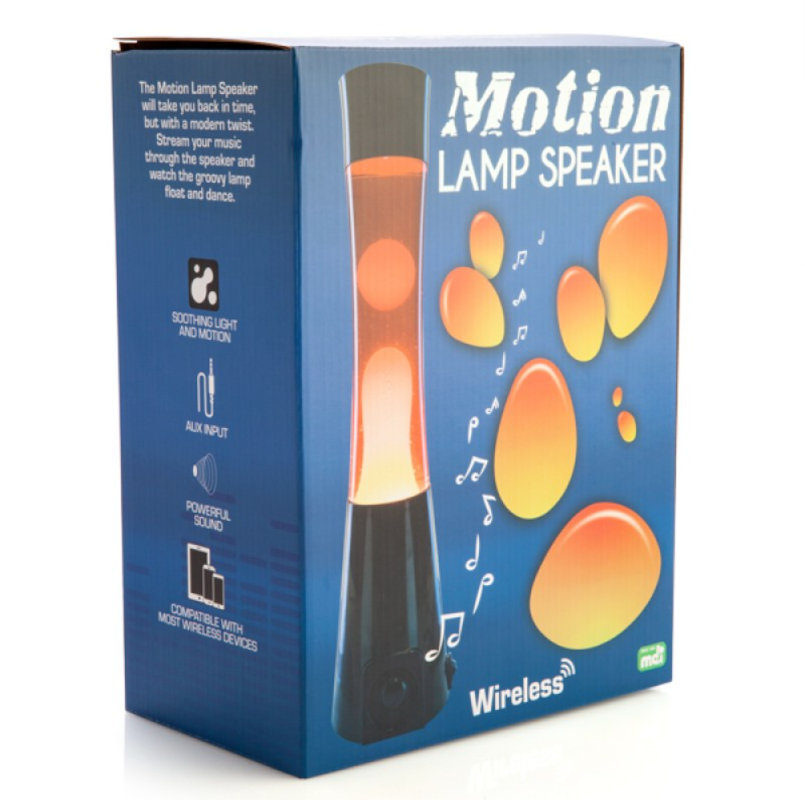 Black Red Yellow Motion Lamp Bluetooth Speaker