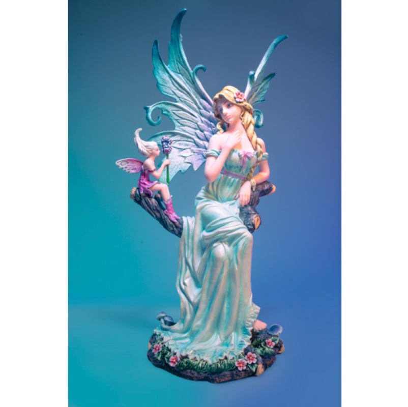 Fairy with Pixie Figurine