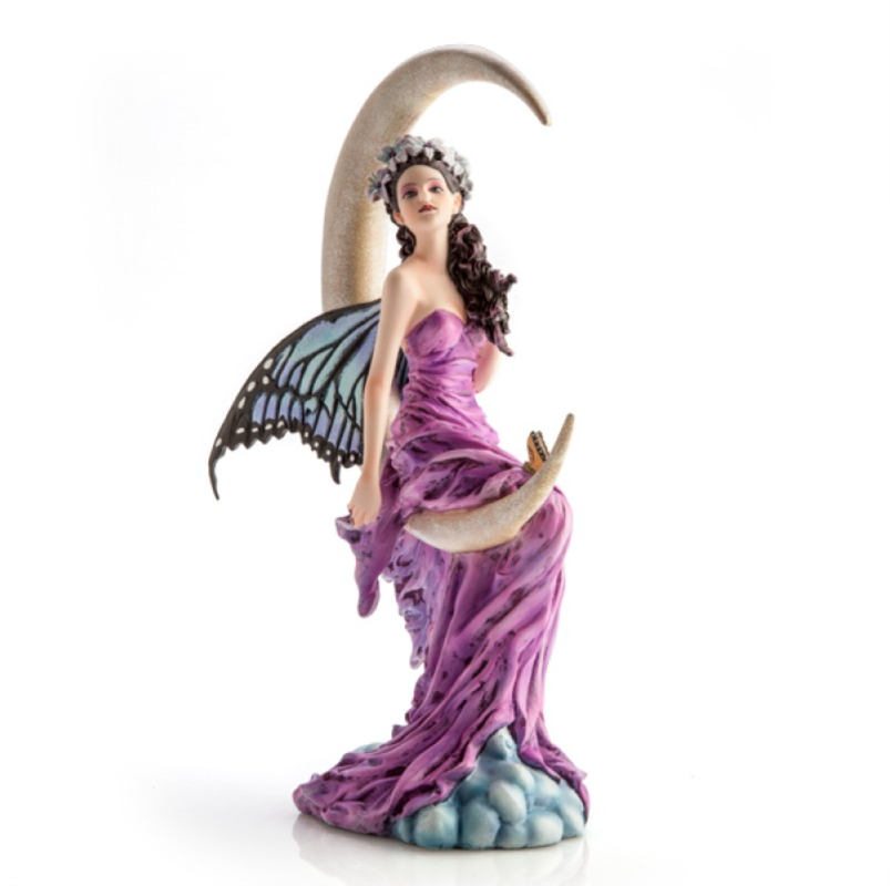 Amethyst Moon Fairy Figurine by Nene Thomas