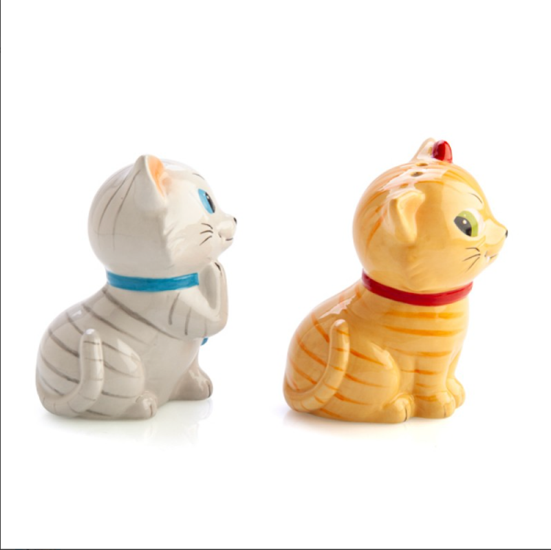 Tabby Cats Salt Pepper Set